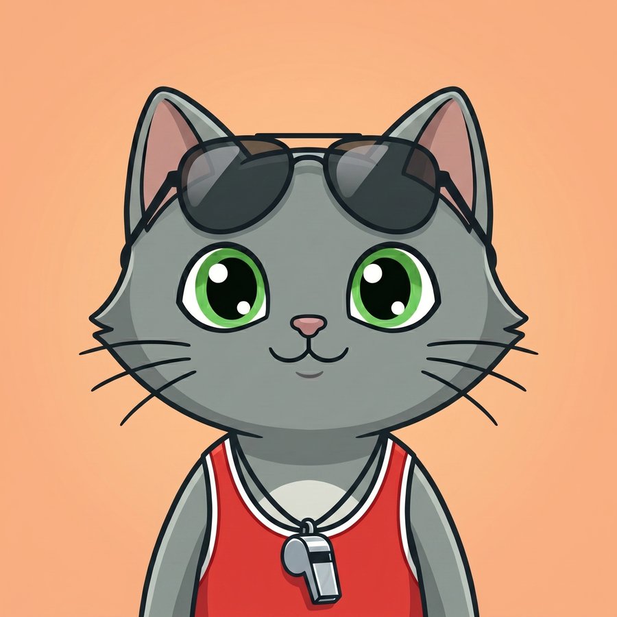 Flefy profile picture dressed as a lifeguard, wearing a red lifeguard tank top and sunglasses pushed up on his forehead, calm friendly smile